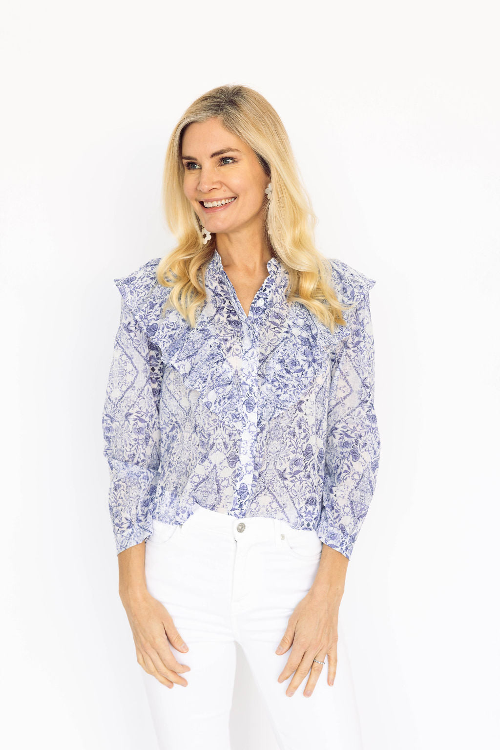 Audra Top in Blue