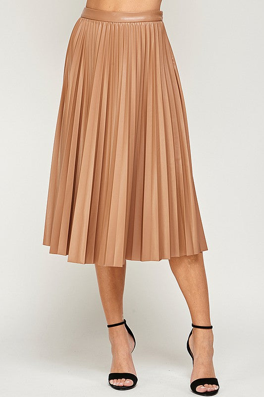 Tana Pleated Skirt (Ships 1 Week)