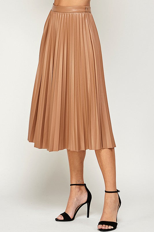 Tana Pleated Skirt (Ships 1 Week)