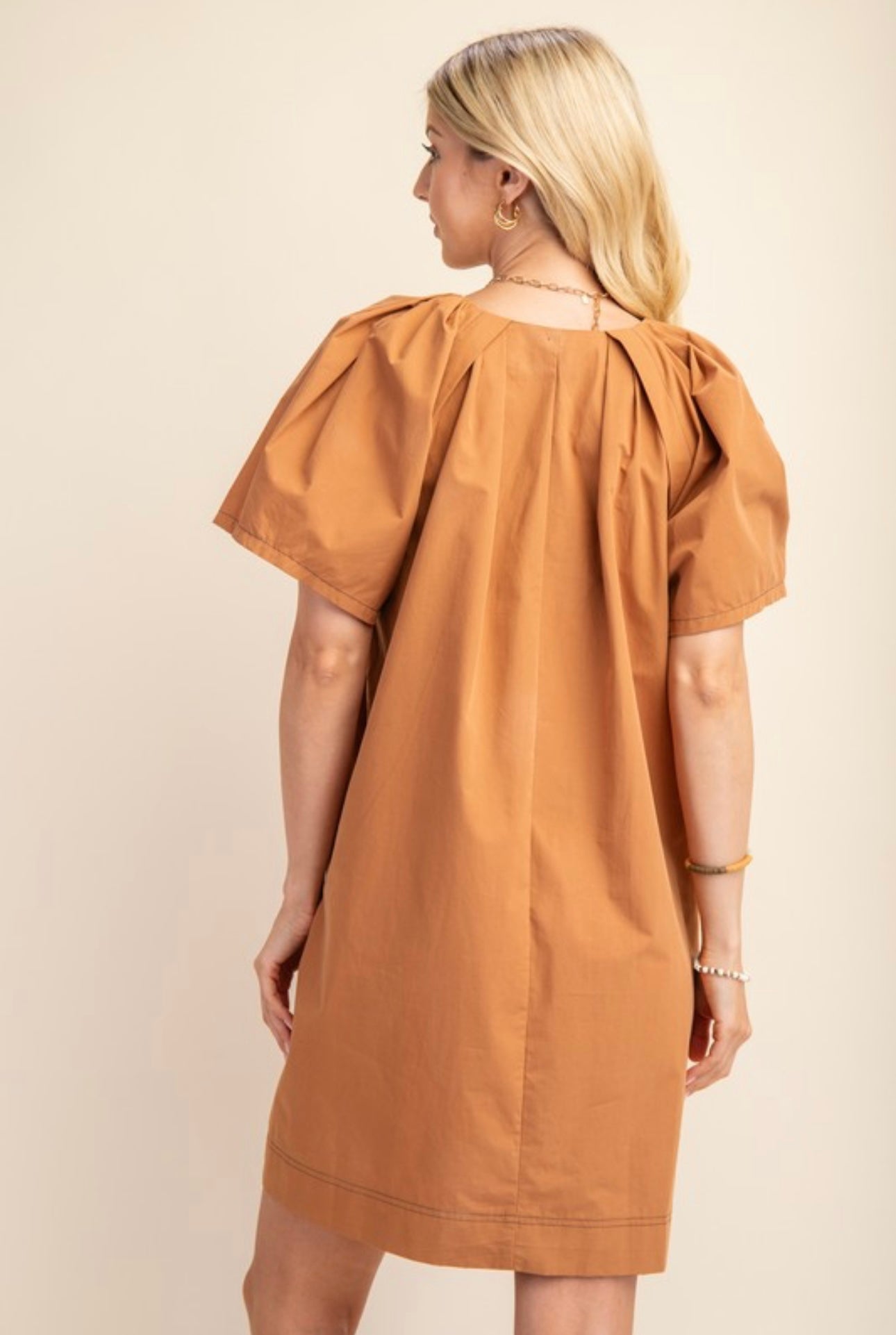 Luisa Dress in Camel