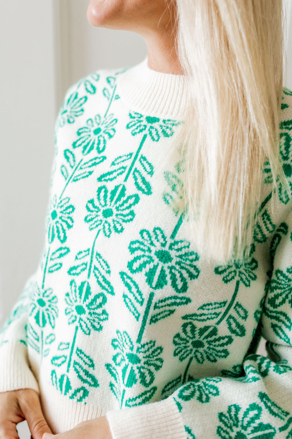 Harper Sweater in Green