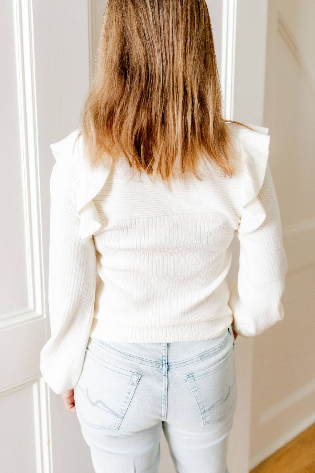 Campbell Sweater in Ivory