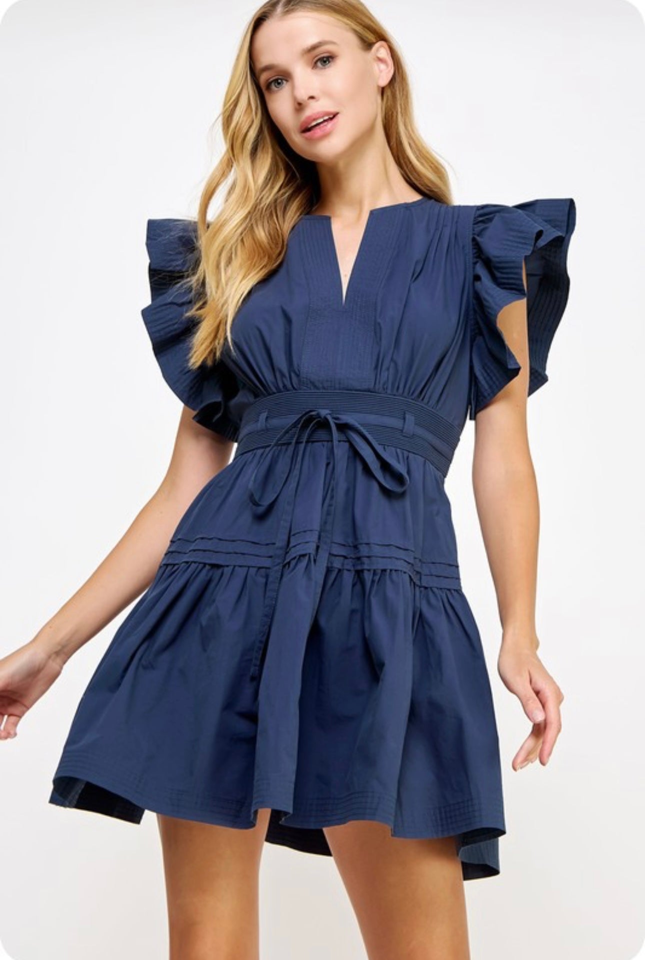 Spencer Dress in Navy